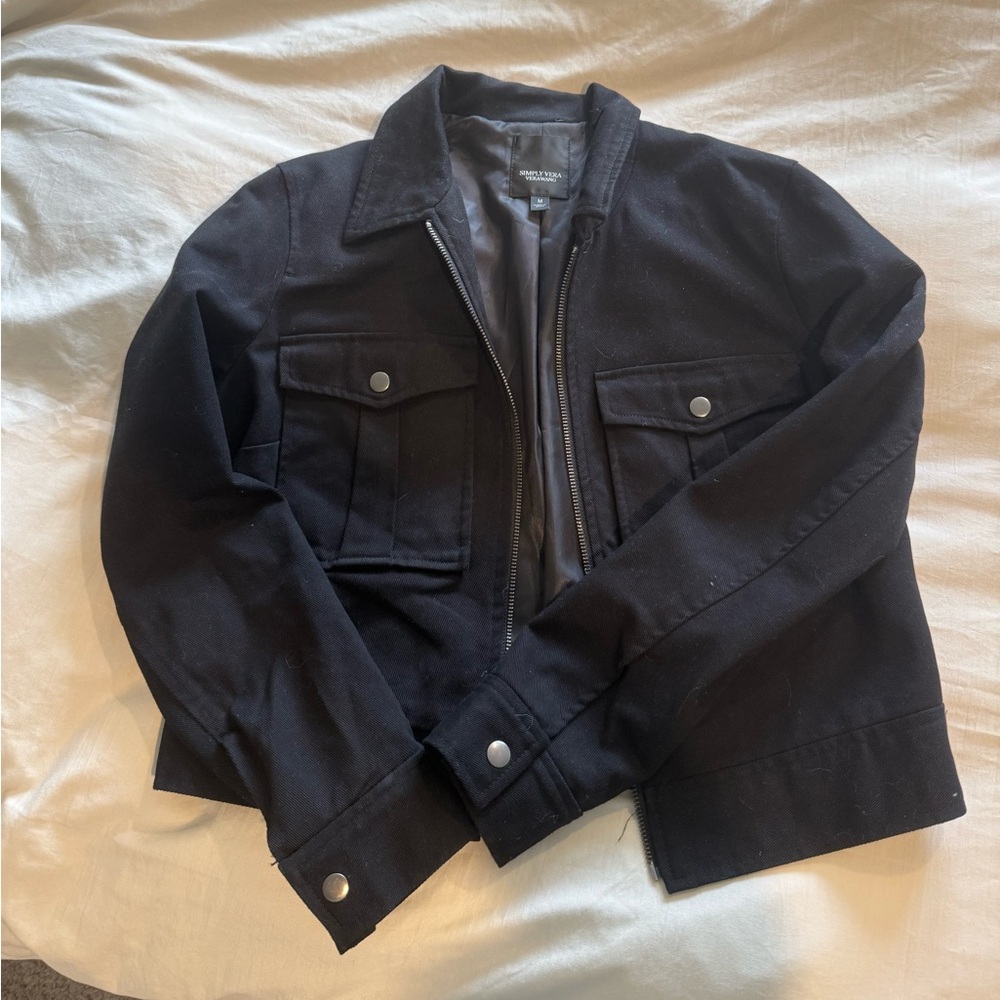 Simply Vera Vera Wang Black Jacket